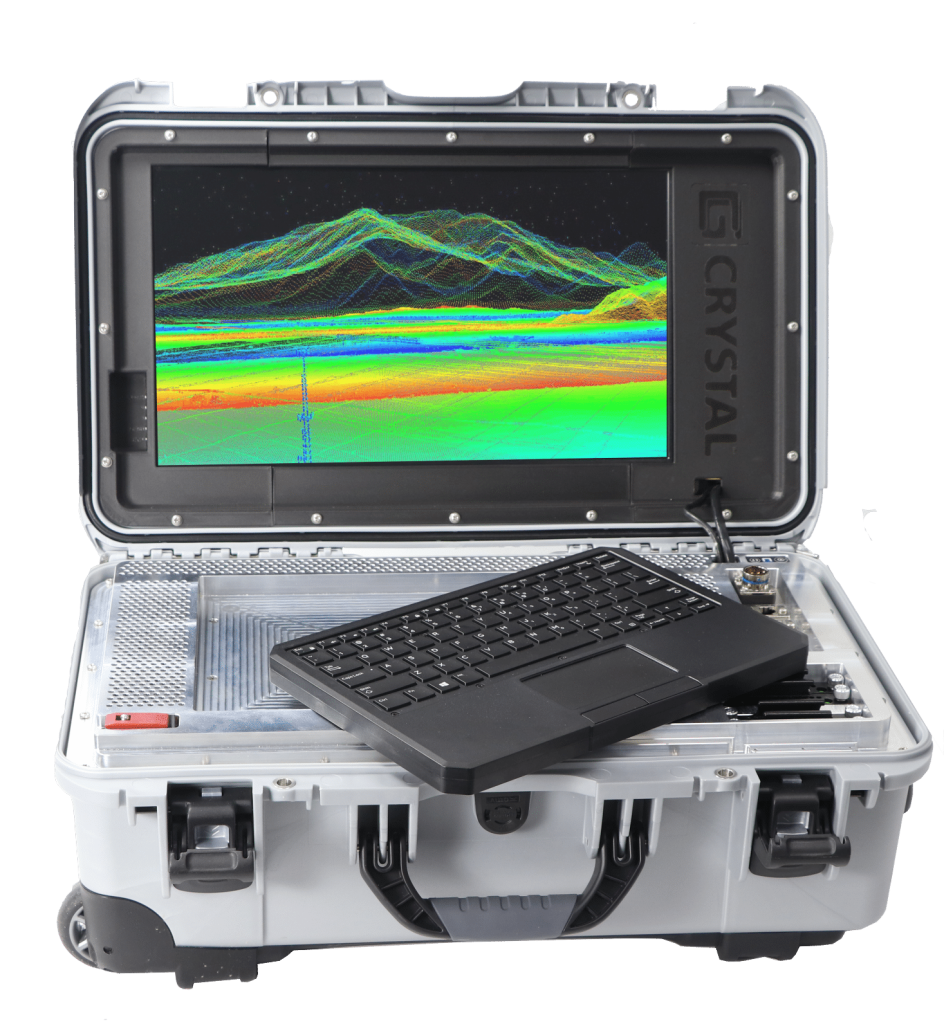 Suitcase computer steals the show at AFCEA WEST 2023 - Crystal Group